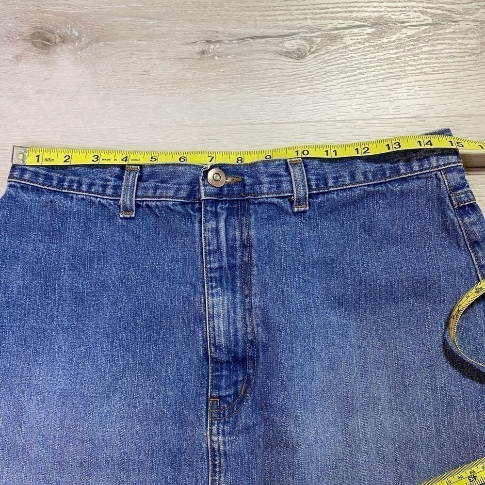 Vintage Maurice’s 90s Denim Maxi Skirt, Size 11 - Picture 9 of 9